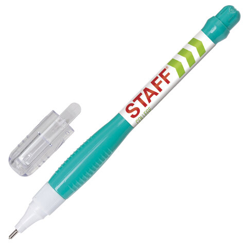 Ручка-корректор STAFF "College", 6 мл, металлический наконечник, 225213 оптом