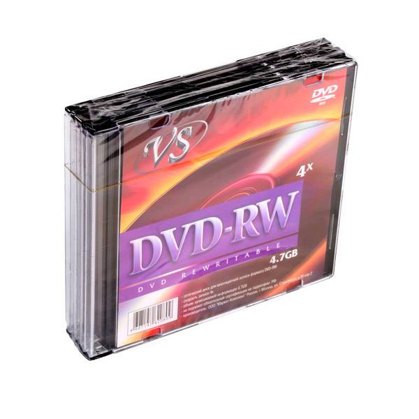  DVD-RW VS 4,7  4 slim 