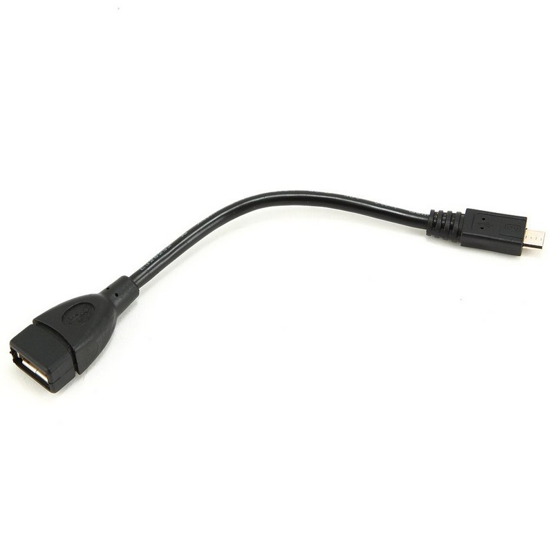 Переходник USB OTG 2.0 - Micro USB, F/M, 0.15 м, Cablexpert, A-OTG-AFBM-001 оптом