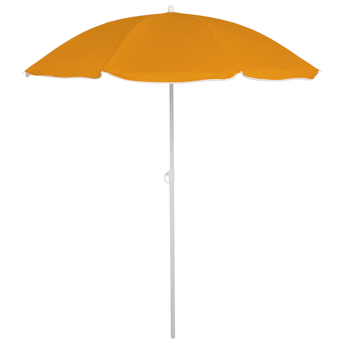 Зонт пляжный «Классика», d=160 cм, h=170 см, цвета МИКС оптом