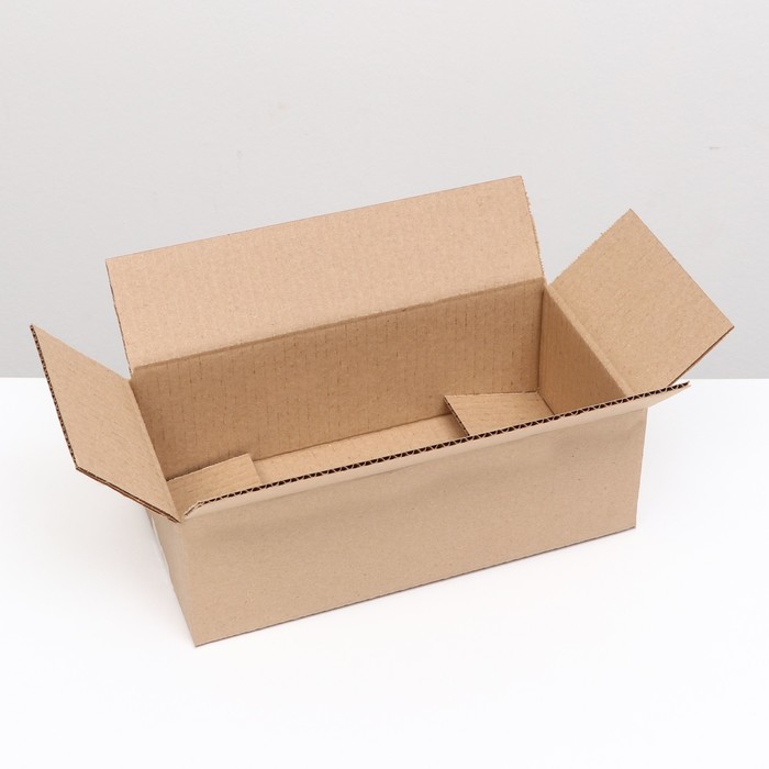Коробка складная, бурая, 31,5 х 16 х 10 см оптом