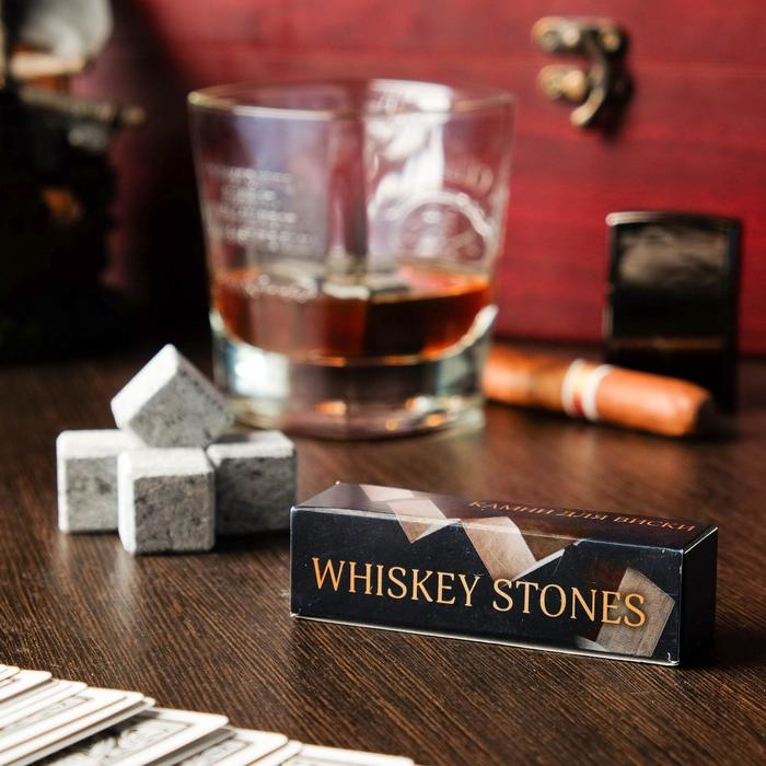 Камни для виски "Whiskey stones", 4 шт оптом