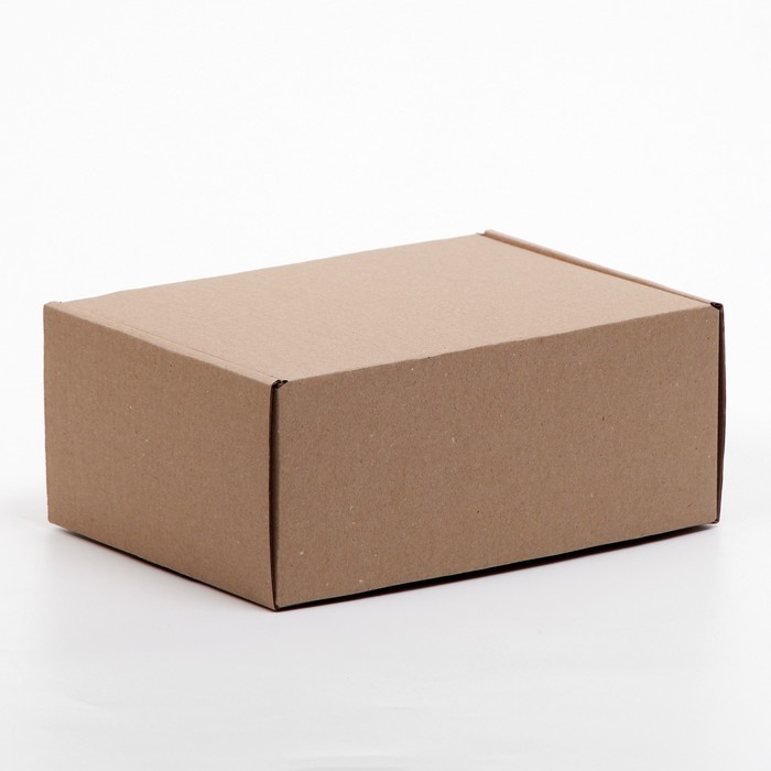 Коробка самосборная, бурая, 23 х 17 х 10 см, оптом