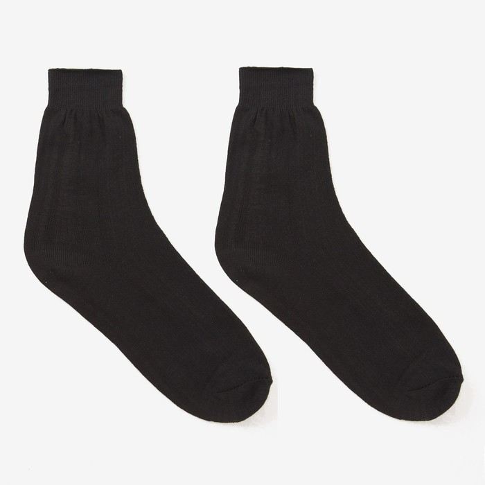 Носки мужские «Эконом», цвет чёрный, размер 29 оптом