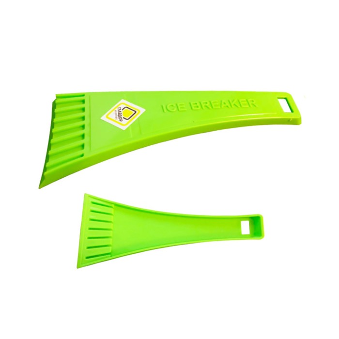 Скребок для льда пластиковый "ГЛАВДОР", GL-895, зеленый, 180х85 мм оптом