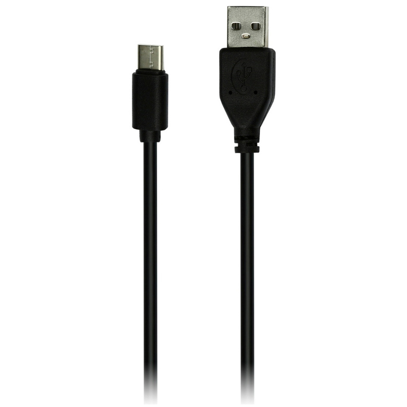 Кабель Smartbuy iK-3112, USB2.0 (A) - Type C, 2A output, 1м, белый, черный оптом