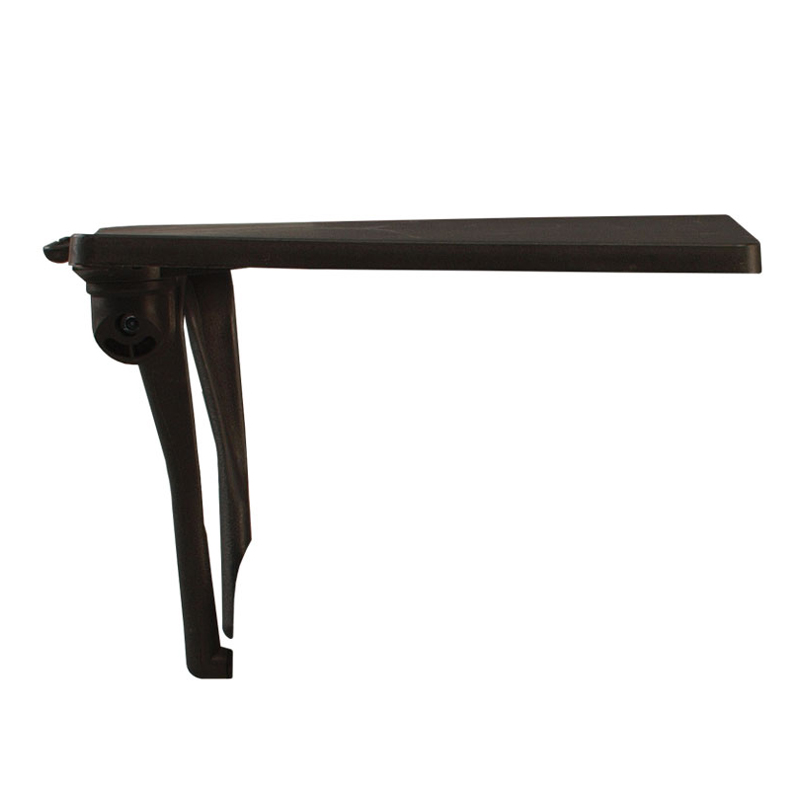 Стол (пюпитр) для стула "Изо" для конференций, складной, пластик/металл, черный оптом