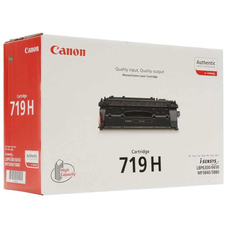   Canon Cartridge 719H (3480B002) ...  LBP 6300 