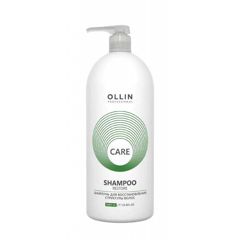Шампунь для восстановления структуры волос OLLIN CARE 1000мл оптом