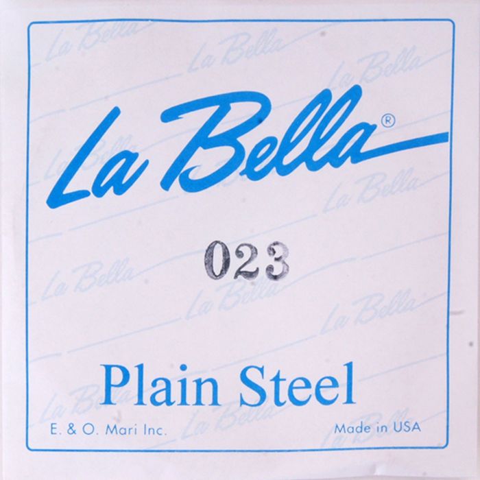 Отдельная стальная струна La Bella PS023 без оплетки, 023 оптом