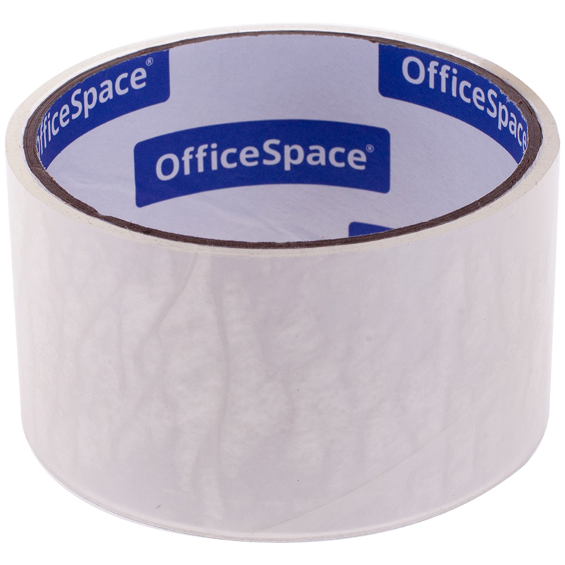 Клейкая лента упаковочная OfficeSpace, 48мм*15м, 38мкм, ШК оптом