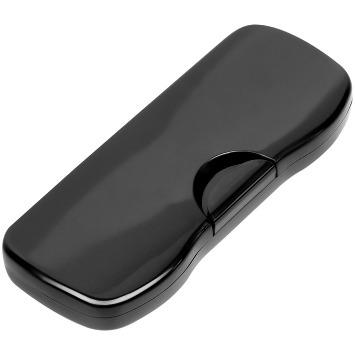 Пенал-футляр Стамм, 204 х 83 х 25 мм, пластиковый, чёрный металлик оптом