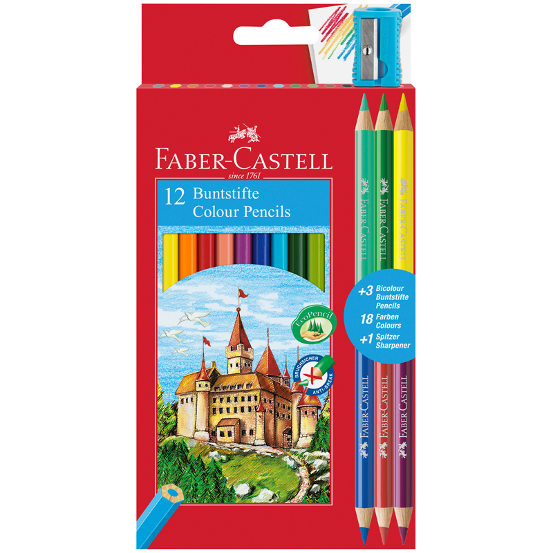  Faber-Castell "", 12., ., .+6.+, ,  