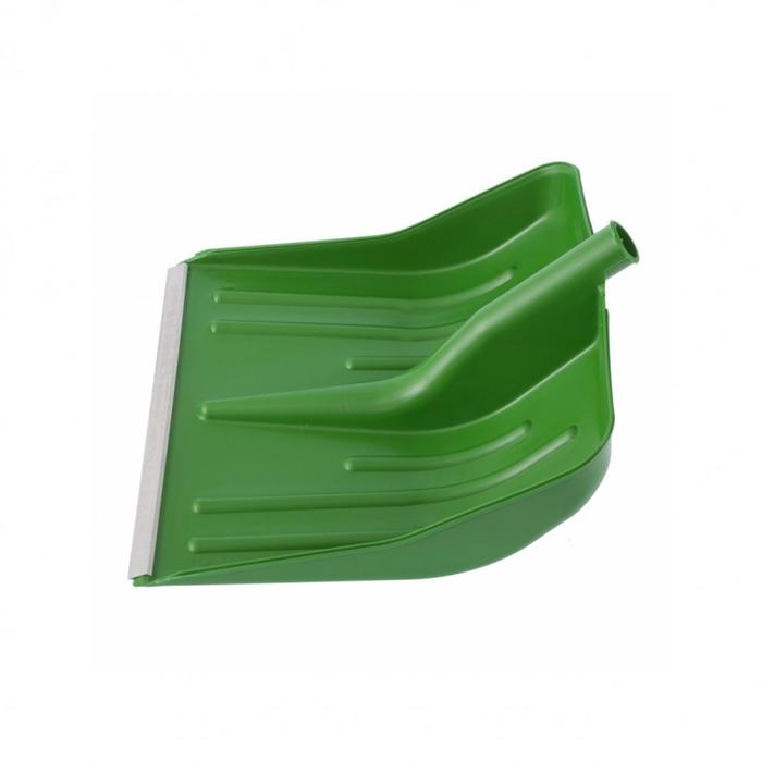 Ковш лопаты пластиковый, 420 ? 425 мм, с планкой, зелёный, «Сибртех» оптом