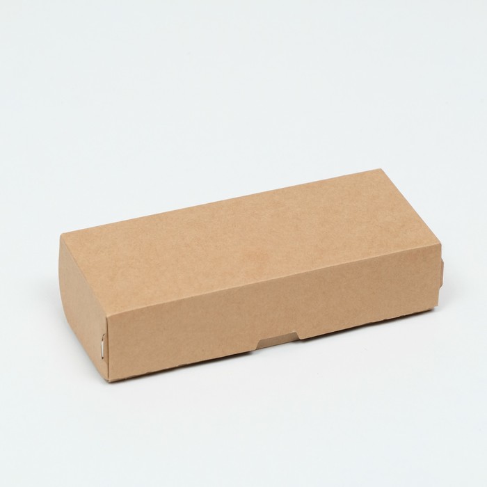 Коробка складная, крафт, 17 х 7 х 4 см оптом