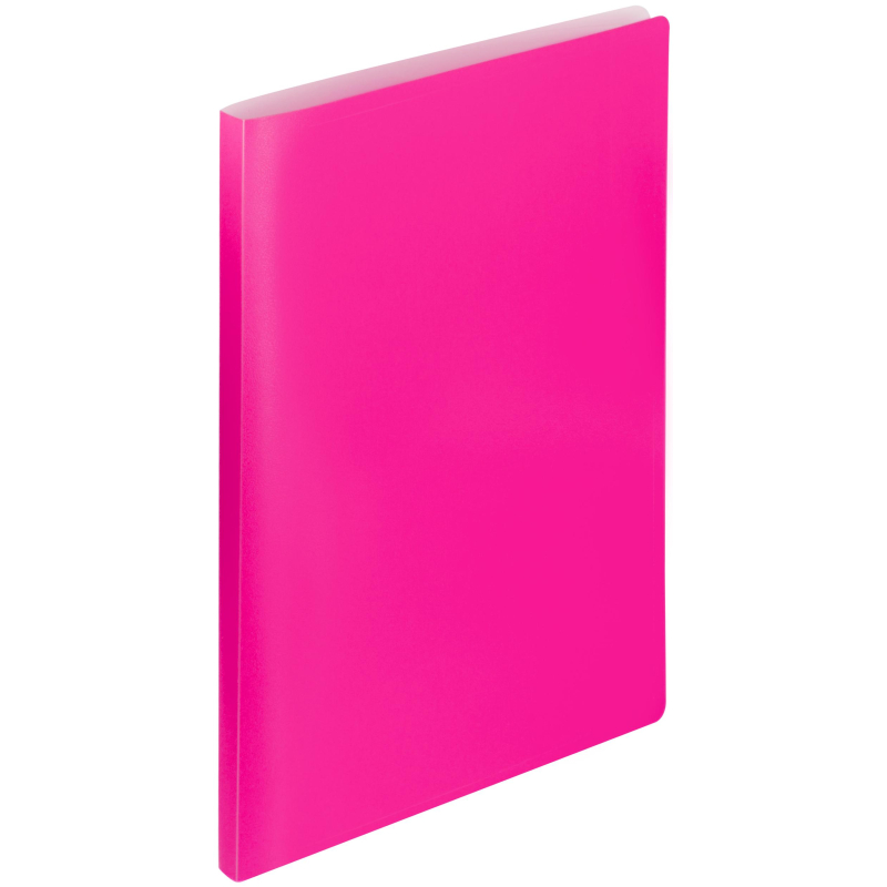 Папка с зажимом Attache Neon А4, плотность 500мкм, розовый оптом