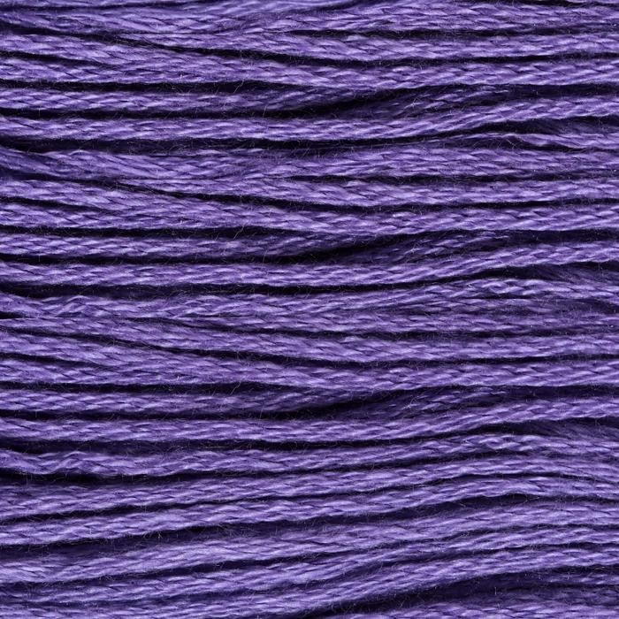 Нитки мулине, 8 ± 1 м, цвет ярко-фиолетовый №3746 оптом