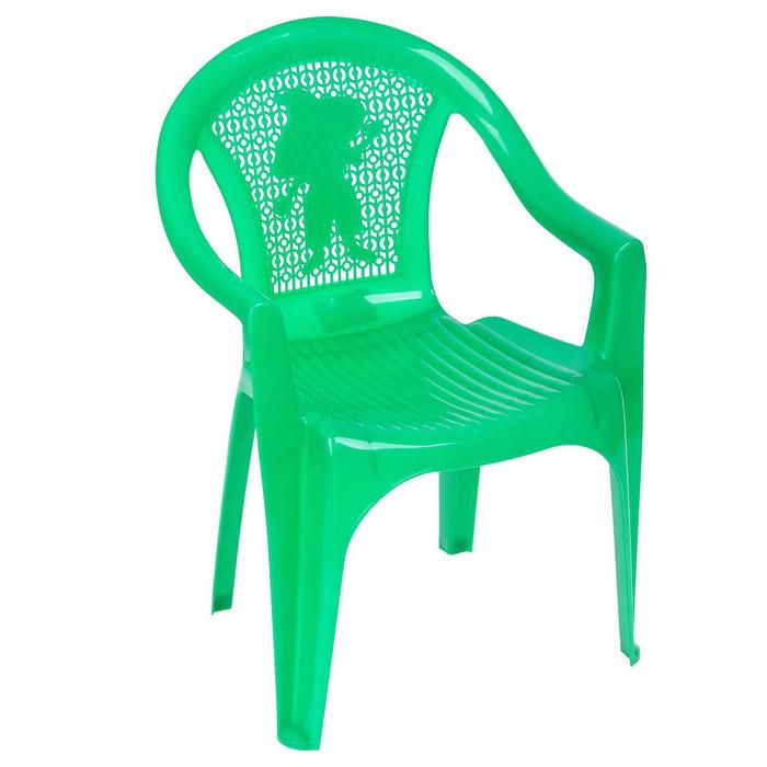 Кресло детское, 380х350х535 мм, цвет зелёный оптом
