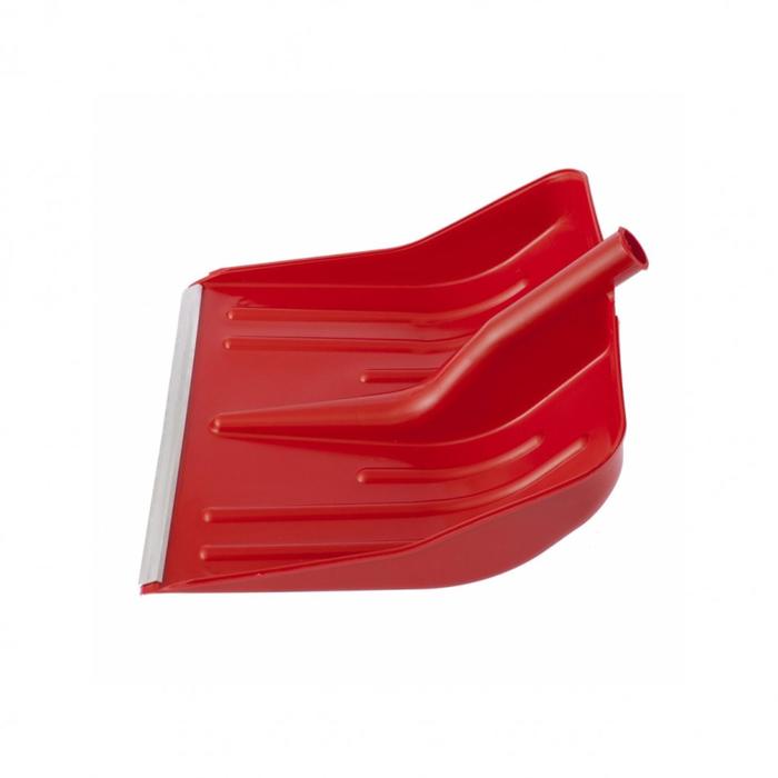 Ковш лопаты пластиковый, 400 ? 420 мм, с планкой, красный, «Сибртех» оптом