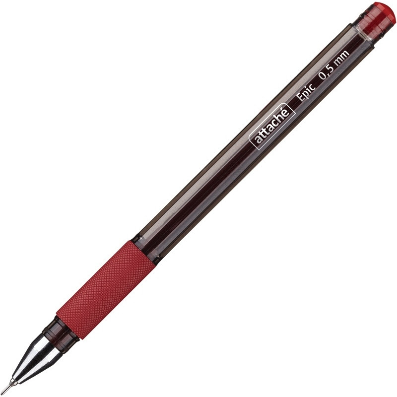 Ручка гелевая Attache Epic, цвет чернил-красный оптом