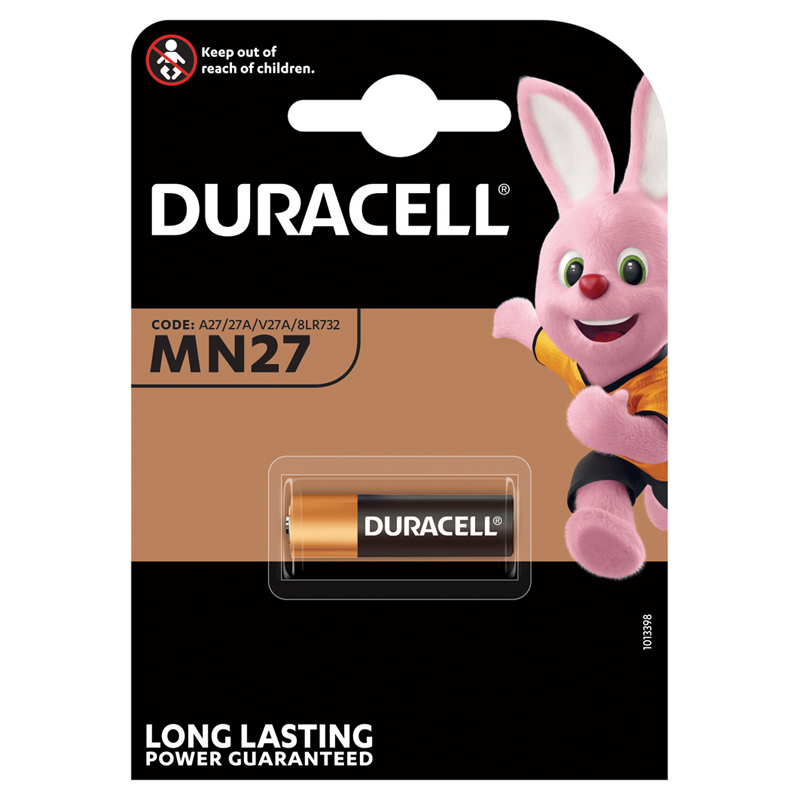  Duracell MN27 (27A) 12V , 1BL 