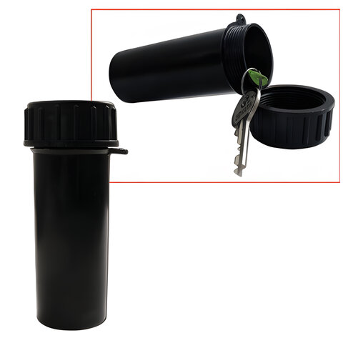 Пенал для хранения ключей пластиковый, длина 105 мм, диаметр 40 мм оптом