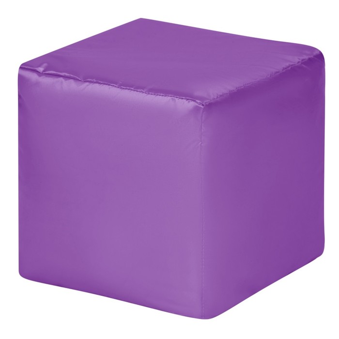 Пуфик «Куб», оксфорд, цвет фиолетовый оптом