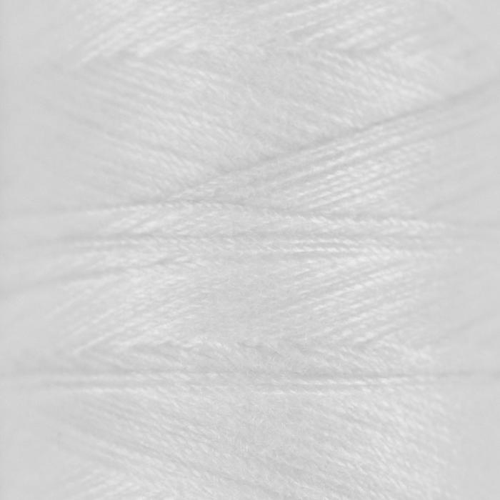 Нитки 40ЛШ, 200 м, цвет белый №0101 оптом