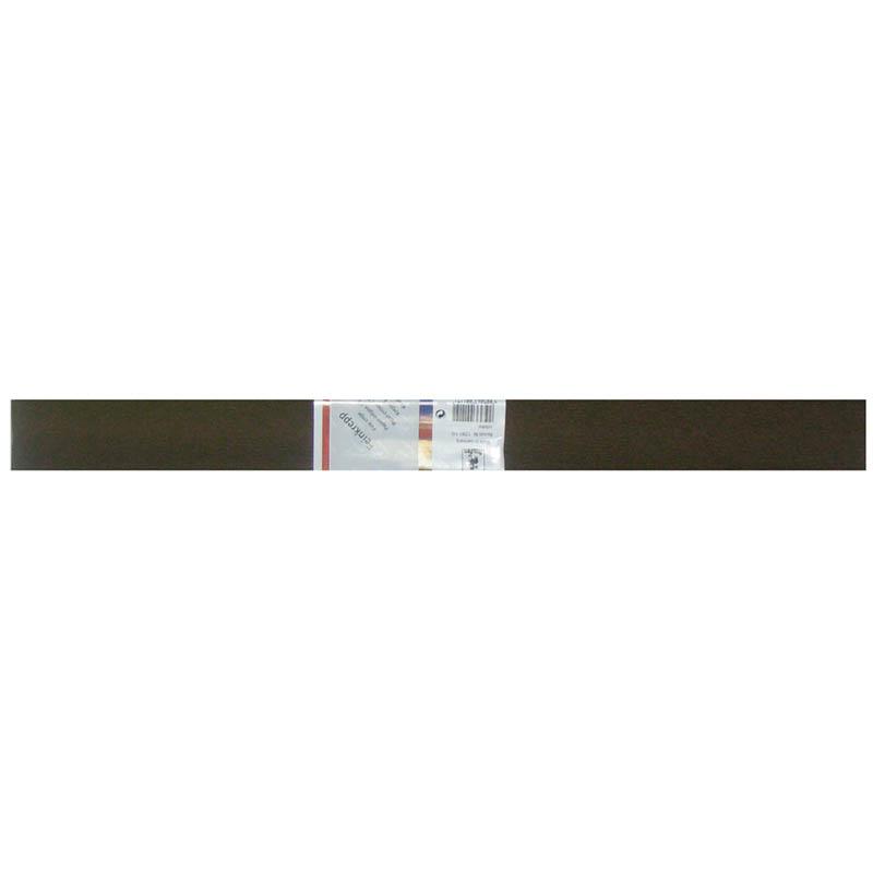 Бумага крепированная Werola, 50*250см, 32г/м2, растяжение 55%, темно-коричневая, в рулоне оптом