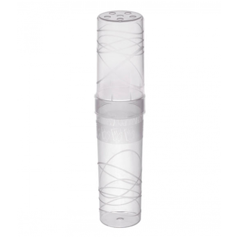 Пенал-тубус, 195*45 СТАММ "Crystal", пластик, прозрачный оптом