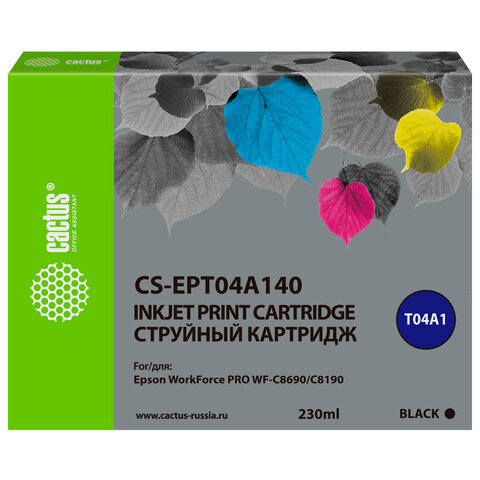   CACTUS (CS-EPT04A140)  Epson WorkForce Pro WF-C8190 / WF-C8690, , 230  