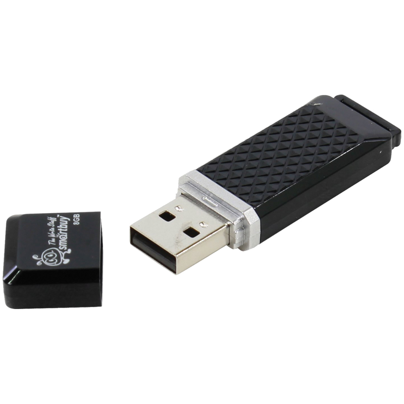  Smart Buy "Quartz"  8GB, USB 2.0 Flash Drive,  