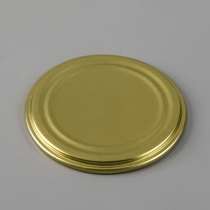 Крышка для консервирования «Елабуга», СКО-82 мм, лакированная, упаковка 50 шт, цвет золотой оптом