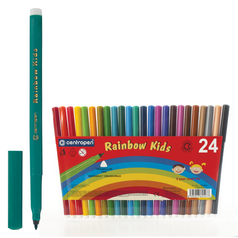  24  CENTROPEN "Rainbow Kids", , ,  , 7550/24ET, 7 7550 2402 