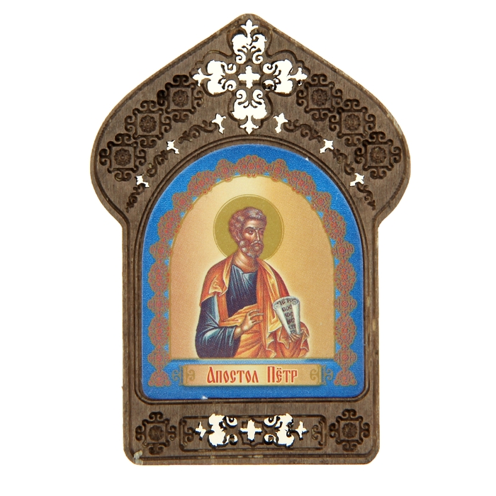 Именная икона "Апостол Петр", покровительствует Петрам оптом
