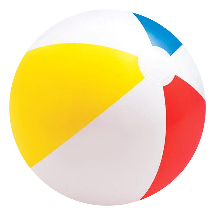 Мяч пляжный «Цветной», d=51 см, от 3 лет, 59020NP INTEX оптом