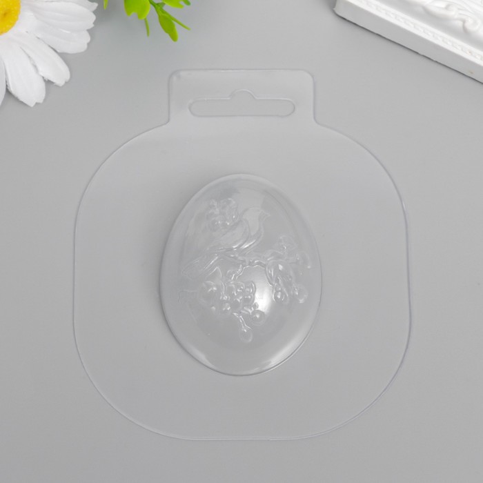 Пластиковая форма "Яйцо Весна" 5,5х4,5 см оптом