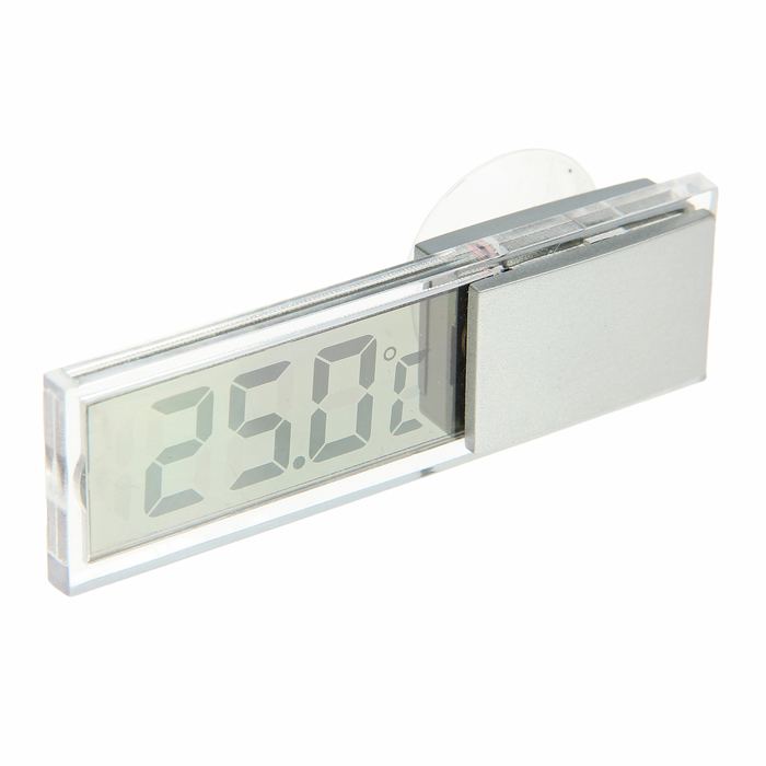 Термометр Luazon LTR-17, электронный, на присоске, прозрачный оптом