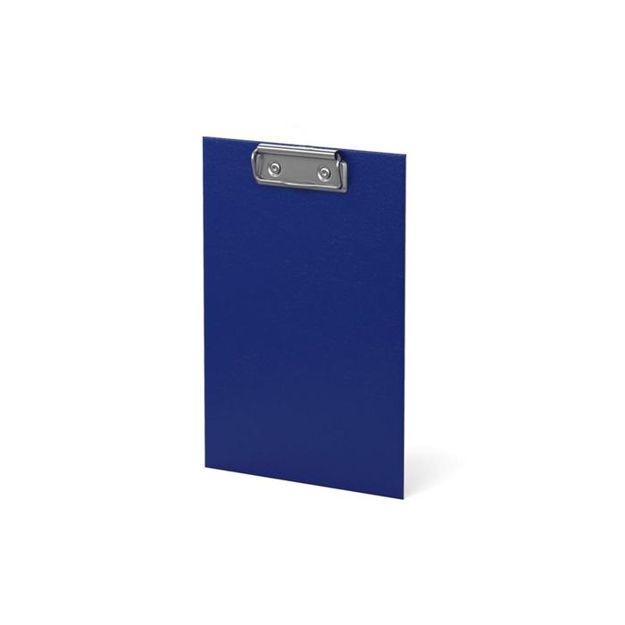 Планшет с зажимом А5, ламинированный картон, ErichKrause Standard, без подвеса, синий оптом