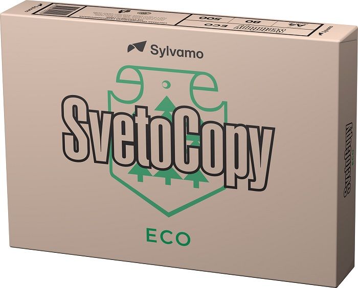Бумага SVETOCOPY ECO 500 листов 80 г/м2 А4 60 % оптом