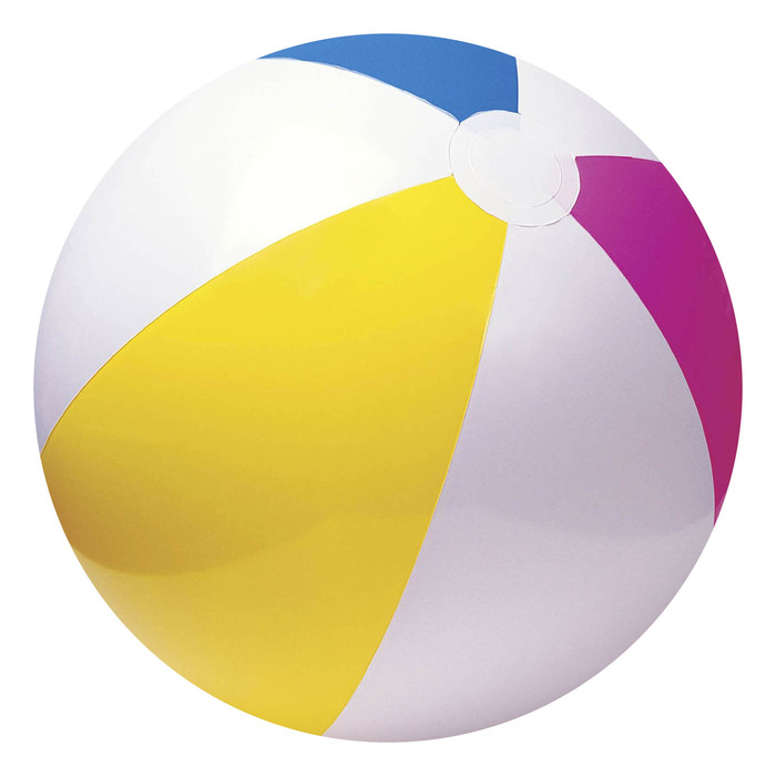 Мяч пляжный «Цветной», d=61 см, от 3 лет, 59030NP INTEX оптом