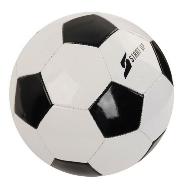 Мяч футбольный Start Up E5122 черный/белый р5 354982 оптом