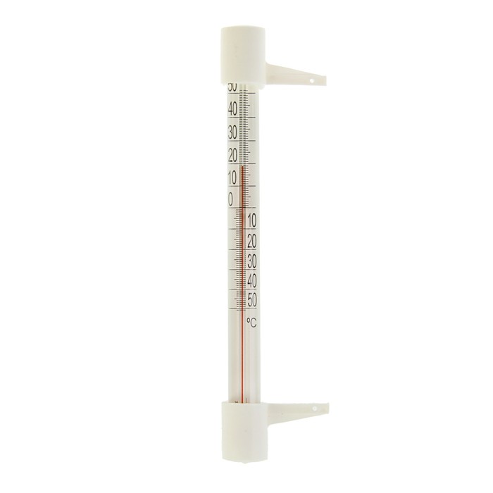 Пластиковый термометр оконный "Стандартный" в пакете, оптом