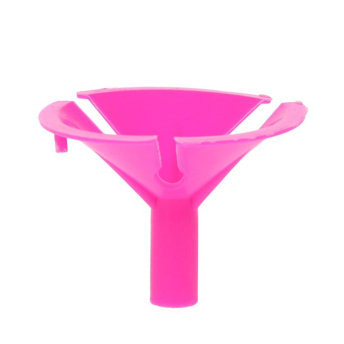 Держатель-зажим для шаров, отверстие 0,6 см, d=4,5 см, цвет розовый оптом