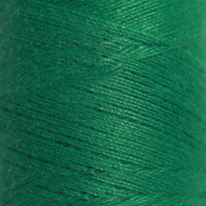 Нитки 40ЛШ, 200 м, цвет насыщенный зелёный №3909 оптом