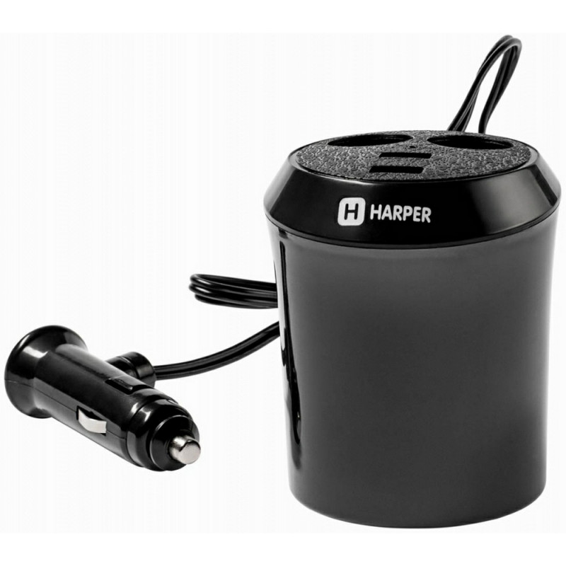 Разветвитель HARPER DP-186 на 2 устройства + 2 USB оптом