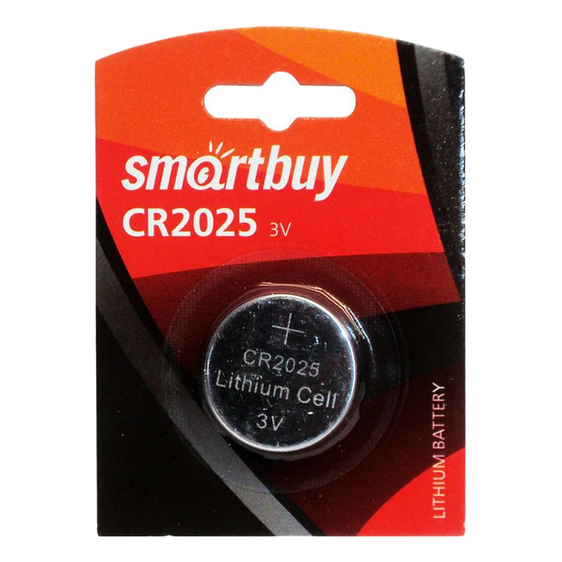 Батарейка Smartbuy CR2025 1шт/бл (SBBL-2025-1B) оптом