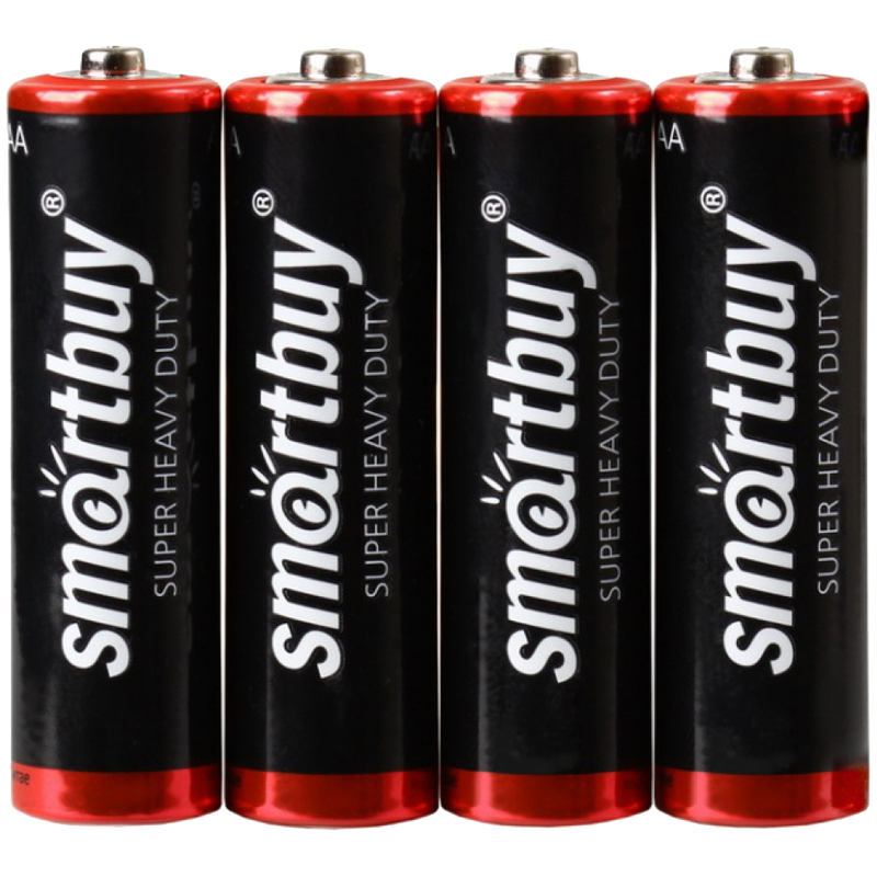 Батарейка SmartBuy AA (R06) солевая, SB4 оптом