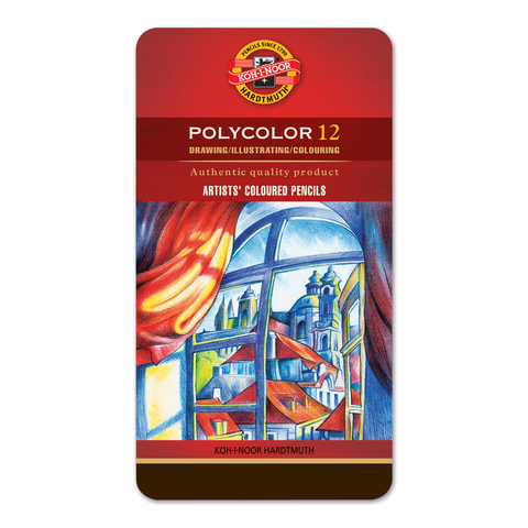    12  KOH-I-NOOR "Polycolor", 3,8 ,  , 3822/12, 3822012002PL 