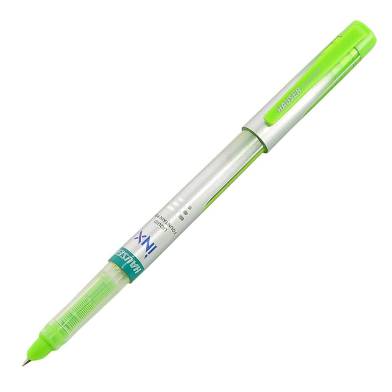 Набор Ручка перьевая Hauser INX + два картриджа H6067-lightgreen оптом